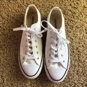 Converse White Low Top